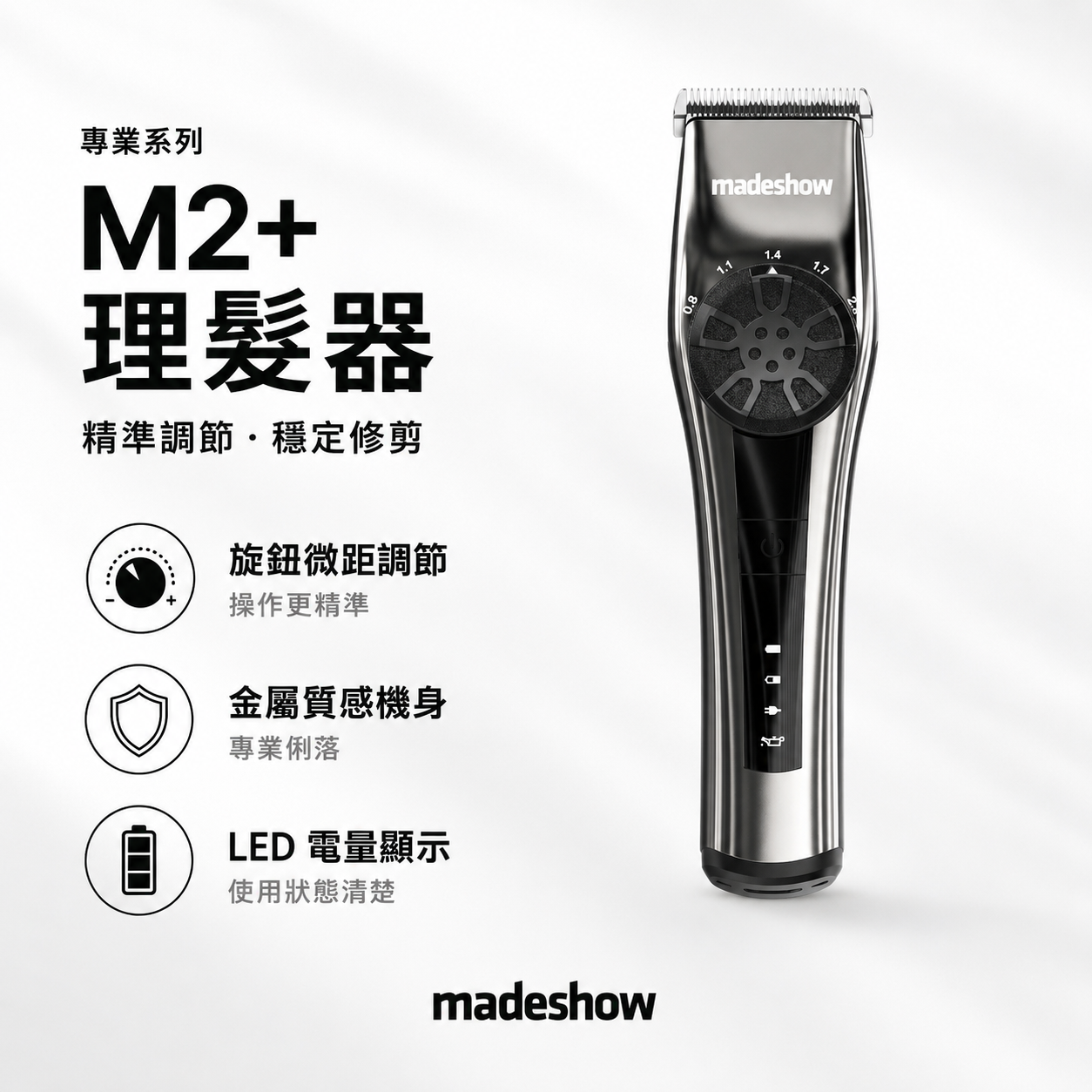 M2+ 去量理髮器